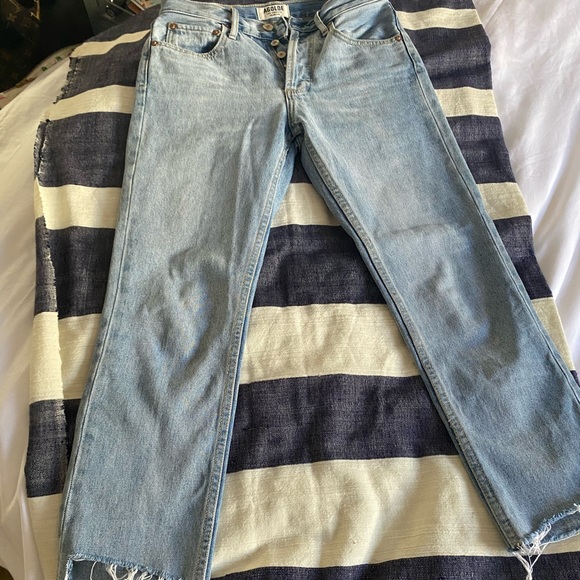 Agolde Riley Straight Jeans - Picture 2 of 2